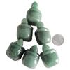 Gemgogo 2 Pcs Natural Green Aventurine Crystals and Healing Stones,Pocket Carved Tortoise Decor Animal Figurine 1.5 Inches Room Decor Gemstone view 3