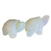 Gemgogo 2 Pcs Natural Opalite Tortoise Pocket Statue Crystals and Healing Stones,1.5 Inches Animal Figurine Room Decor Gemstone view 1