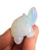 Gemgogo 2 Pcs Natural Opalite Tortoise Pocket Statue Crystals and Healing Stones,1.5 Inches Animal Figurine Room Decor Gemstone view 2
