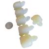 Gemgogo 2 Pcs Natural Opalite Tortoise Pocket Statue Crystals and Healing Stones,1.5 Inches Animal Figurine Room Decor Gemstone view 3