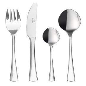 DUNE 24 Piece Stainless Steel Flatware Set