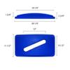 Thunder Group PLTC023RP Recycling Container Lid Rectangular for Paper (1-Slot) view 2