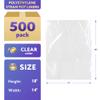 APQ Pack of 500 Steam Table Pan Liners 18" x 14" for 1/3 and 1/4 Size Pans. Polyethylene Liners by APQ Supply view 2