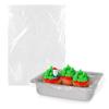 APQ Pack of 500 Steam Table Pan Liners with Twist Tie 24 x 17 for 1/2 Pan. Disposable Polyethylene Pan Liners 24x17. Poly Bun Pan Covers for Caterers, Cafeterias, Restaurants. view 1