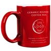 11 oz. Ceramic Round Mug | Custom Engraved Coffee/Tea Mug | Multiple Designs and Colors | Great for Christmas Gifts | (Red) view 1