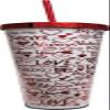 Spoontiques XOXO Always Foil Cup w/Straw view 1