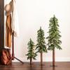 Vickerman 2' 3' 4' Natural Alpine Artificial Christmas Tree Set, Warm White LED Lights - Christmas Tree Set view 2