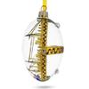 1909 Standard Yacht Royal Glass Egg Ornament 4 Inches view 1