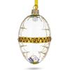1909 Standard Yacht Royal Glass Egg Ornament 4 Inches view 2