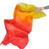 FZBNSRKO 1.8M 70.86" Belly Dance Silk Bamboo Fan Long Fans Veils Party Performance Morning Practice Long Fans(3 Color Gradient) view 1