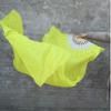 FZBNSRKO 1.8M 70.86" Belly Dance Silk Bamboo Fan Long Fans Veils Party Performance Morning Practice Long Fans(Yellow) view 2