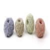 RSVP International Kitchen Cleaning Collection Non-Stick Surface, Stainless Steel, Ceramic or Glass Safe Scrubber, Natural Cellulose Fiber-Wrapped Polyester, Dishwasher Safe, Set of 4, Multi-Color view 1