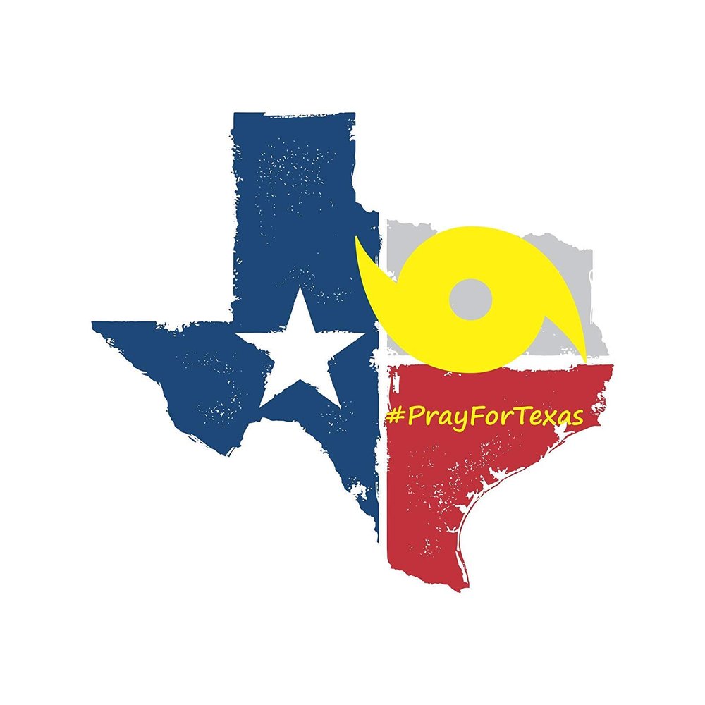 Magnet Pray for Texas Magnetic vinyl bumper sticker sticks to any metal fridge, car, signs 5"