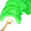 FZBNSRKO 1.8M 70.86" Belly Dance Silk Bamboo Fan Long Fans Veils Party Performance Morning Practice Long Fans(Green) view 1