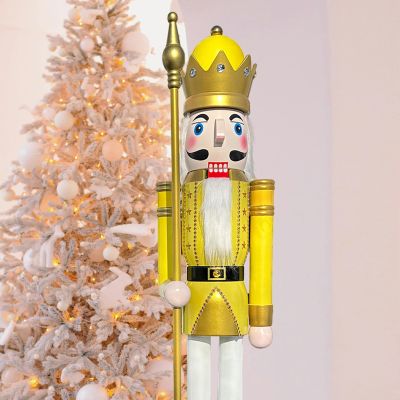 CDL 6ft Life Size Christmas Wooden Nutcracker King KK26