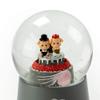 Adorable Little Piggys Wedding Couple On Cake 18 Note Musical Snow Globe - Many Songs to Choose - from This Moment view 2