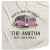 YouCustomizeIt Personalized Camper Sherpa Throw Blanket - 60"x80" view 1