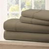800 Thread Count- 5Pcs Split Sheets Brown 100% Cotton Split Queen Sheets Sets for Adjustable Beds, Long Staple Cotton, Soft Sateen Weave Fits Mattress Upto 32" Deep Pocket (Split Queen) view 1