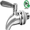 Replacement Spigot for Beverage Dispenser, Stainless Steel Spigot for Water Dispenser, Drink Dispenser Faucet, fits Berkey and other Gravity Filter systems as well, 2 Pack view 2