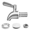 Replacement Spigot for Beverage Dispenser, Stainless Steel Spigot for Water Dispenser, Drink Dispenser Faucet, fits Berkey and other Gravity Filter systems as well, 2 Pack view 4