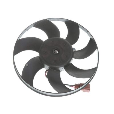 A-Premium Engine Radiator Cooling Fan Assembly Compatible with Audi A3 2006-2013, A3 Quattro, TT, TT Quattro & Volkswagen Eos, Golf, Golf R, GTI, Jetta, Passat, R32, Rabbit, Tiguan, Right Side