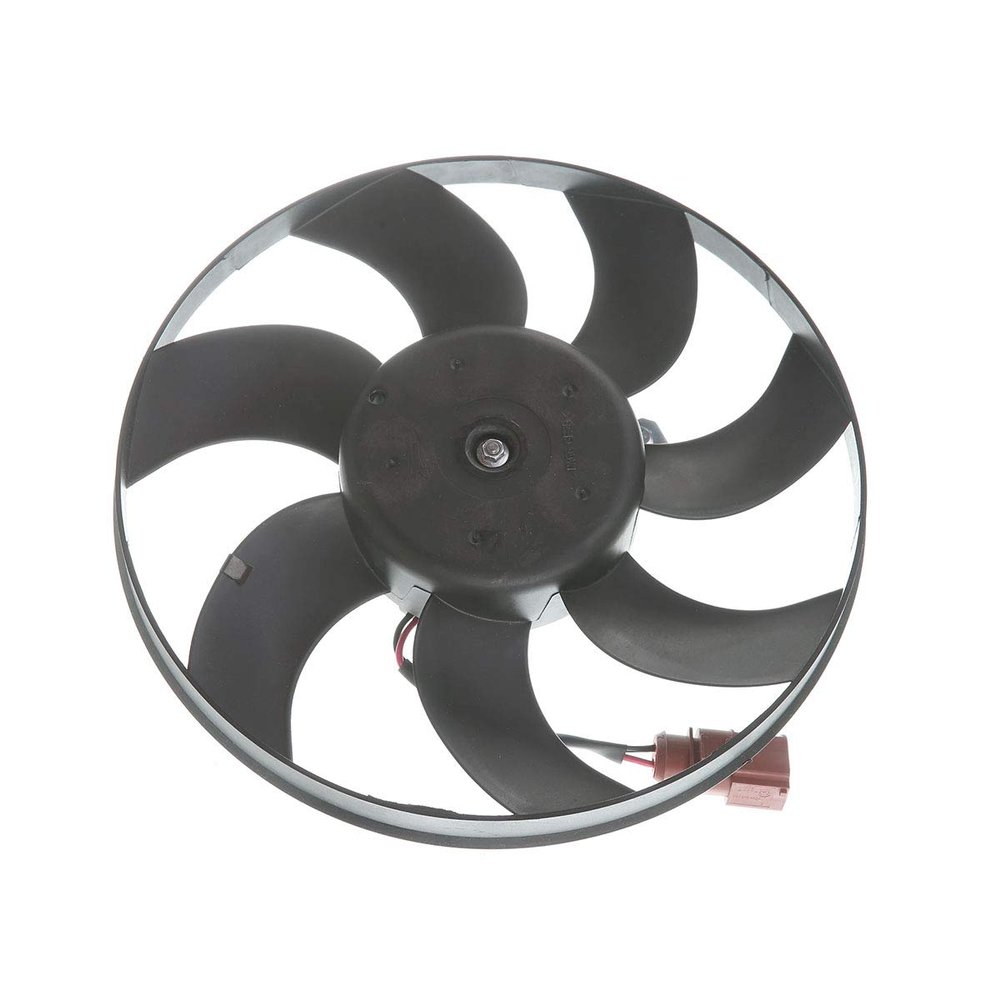 A-Premium Engine Radiator Cooling Fan Assembly Compatible with Audi A3 2006-2013, A3 Quattro, TT, TT Quattro & Volkswagen Eos, Golf, Golf R, GTI, Jetta, Passat, R32, Rabbit, Tiguan, Right Side