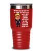 20th Wedding Anniversary for Wife Donald Trump Insulated Tumbler Happily Married Gifts You've Been A Great Wife For 20 Years Funny Gag Gifts From Husb view 1