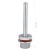 4 Inch Stainless Steel 1/2in Thermowell Kit Fast Ferment Thermometer Stainless Steel Thermometer Homebrew Fitting Accessories view 2