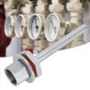 4 Inch Stainless Steel 1/2in Thermowell Kit Fast Ferment Thermometer Stainless Steel Thermometer Homebrew Fitting Accessories view 4