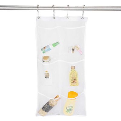 6 Pockets Portable Hanging Storage Basket Space Saving Storage Bag Closet Door Hanging Toys Holder