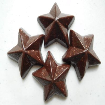 9 Red Sun Five Pointed Stars Crystal Orgone Generator Energy Accumulator 7.83/432/528Hz/Advance Harmonics Many Beautiful Ingredients!! b.Sun Five pntd Stars (9)