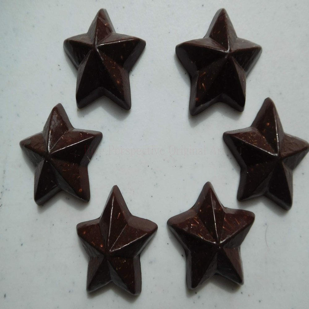 11 Red Sun Five Pointed Stars Crystal Orgone Generator Energy Accumulator 7.83/432/528Hz/Advance Harmonics Many Beautiful Ingredients!! b.Sun Five pntd Stars (11)