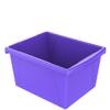 Storex 4 Gallon Storage Bin  Plastic Classroom Organizer for Books and Supplies, Violet, 1-Pack (61481A06C) view 1