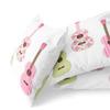 Shenywell Throw Pillow Decor Square 18 X 18 Inch Cute Retro Fabric Guitars Shabby Roses Guitar Decorative Cushion Cover Printed Pillowcase Cover Home Sofa Living Room view 3