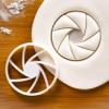 Set of 3 Aperture cookie cutters (Designs: 5, 7, and 9 Blades), 3 pieces - Bakerlogy view 4