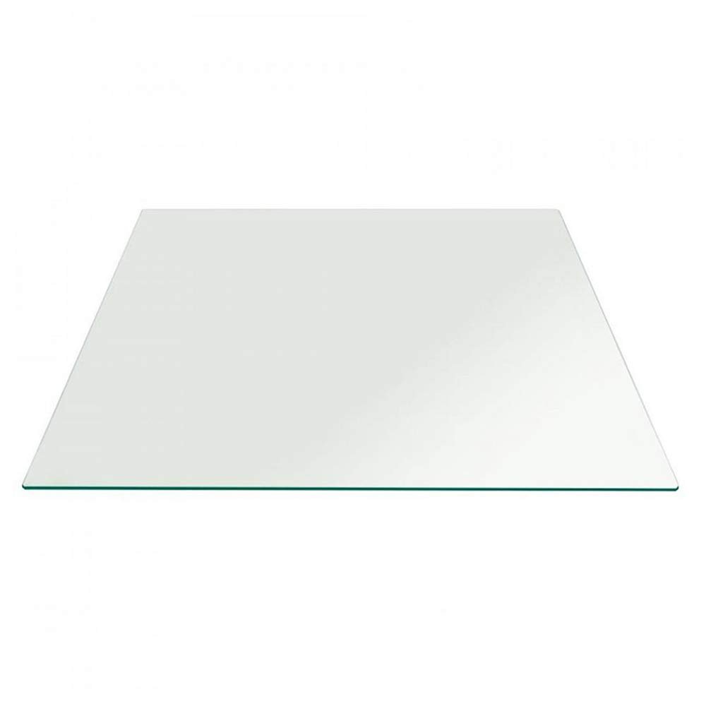 WGVI WGV Square Mirror Plate Sets Bulk 14" Width, 4.5 mm Thickness, Frameless Sanded Edges, Quality Thick Candle Tray, Home Event Party Wedding Table Centerpiece Wall Decor, 12 Pieces