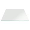 WGVI WGV Square Mirror Plate Sets Bulk 14" Width, 4.5 mm Thickness, Frameless Sanded Edges, Quality Thick Candle Tray, Home Event Party Wedding Table Centerpiece Wall Decor, 12 Pieces view 1