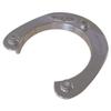 Mate Series Stainless Steel Rod & Cup Holder Backing Plate f/Round Rod/Cup Only f/3-3/4 Holes view 1