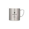 Snow Peak Double Wall Stainless Steel Vacuum Insulated Mug, Lightweight, Durable, Camping, 450ml view 1
