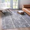 Unique Loom Portland Collection Area Rug - Depoe (9' x 12' Rectangle, Gray/ Ivory) view 1
