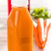 Restaurantware-French Countryside 10 Ounce Juice Bottles, 10 Square Juicing Bottles - With Tamper-Evident Caps, Reusable, Clear Glass Juicing Storage Bottle, For Smoothies, Milk, Tea, And More view 3