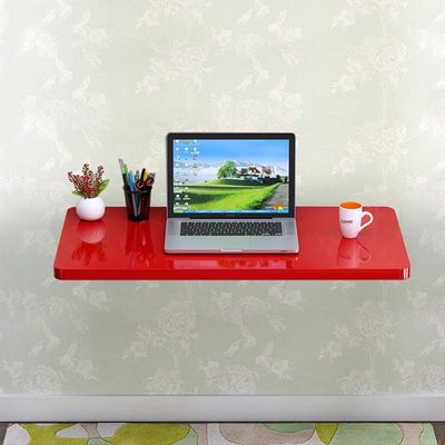 Foldable Table, Wall Mounted Floating Laptop Desk, Table Thickness 2.5cm, Space-Saving Children's Learning Table, 7 Sizes