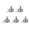 Othmro 5Pcs 2.3inch Ceiling Light Canopy Kit, Vintage Chandelier Ceiling Plate with Hook, Retro Pendant Light Canopy Kit with All Mounting Hardware for Hanging Chained Pendant Light or Chandelier view 1