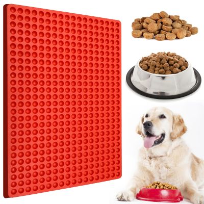 Palksky 468-Cavity Mini Round Silicone Mold/Chocolate Drops Mold/Dog Treats Pan/Semi Sphere Gummy Candy Molds for Ganache Jelly Caramels Cookies Pet Treats Baking Mold (1 Cavity - 0.02 Oz)