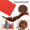 Palksky 468-Cavity Mini Round Silicone Mold/Chocolate Drops Mold/Dog Treats Pan/Semi Sphere Gummy Candy Molds for Ganache Jelly Caramels Cookies Pet Treats Baking Mold (1 Cavity - 0.02 Oz) view 4