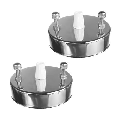 Othmro 2Pcs 3.1inch Ceiling Light Canopy Kit, Vintage Chandelier Ceiling Plate with Hook, Retro Pendant Light Canopy Kit with All Mounting Hardware for Hanging Chained Pendant Light or Chandelier