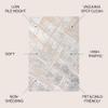 JONATHAN Y Slant Abstract Beige/Gray Indoor Area Rug 8X10 ft, Modern for Living Room, Bedroom, Kitchen, Office, Easy-Cleaning, High Traffic, Pet-Friendly, Non-Shedding SOR201C-8 view 2
