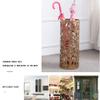 AIZYR Umbrella Storage Stand, Free Standing Holder - for Canes Walking Sticks, with Drip Tray Metal, Umbrella Stand Indoor,Gold view 4