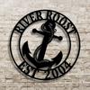 Nautical Themed Custom Metal Art/Wreath view 2