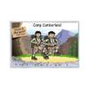 PrintedPerfection.com Personalized Name That Toon Camping, Hiking Couple MINI Snow Globe Frame Gift view 2